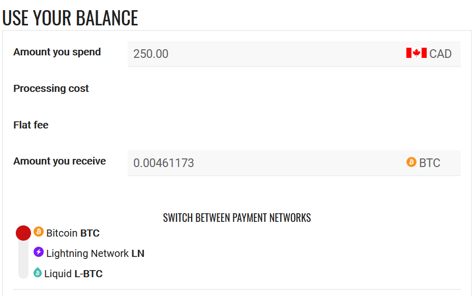 Buying Bitcoin with bull bitcoin