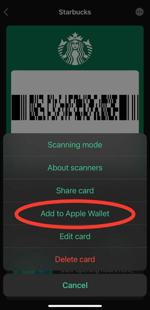 add apple wallet