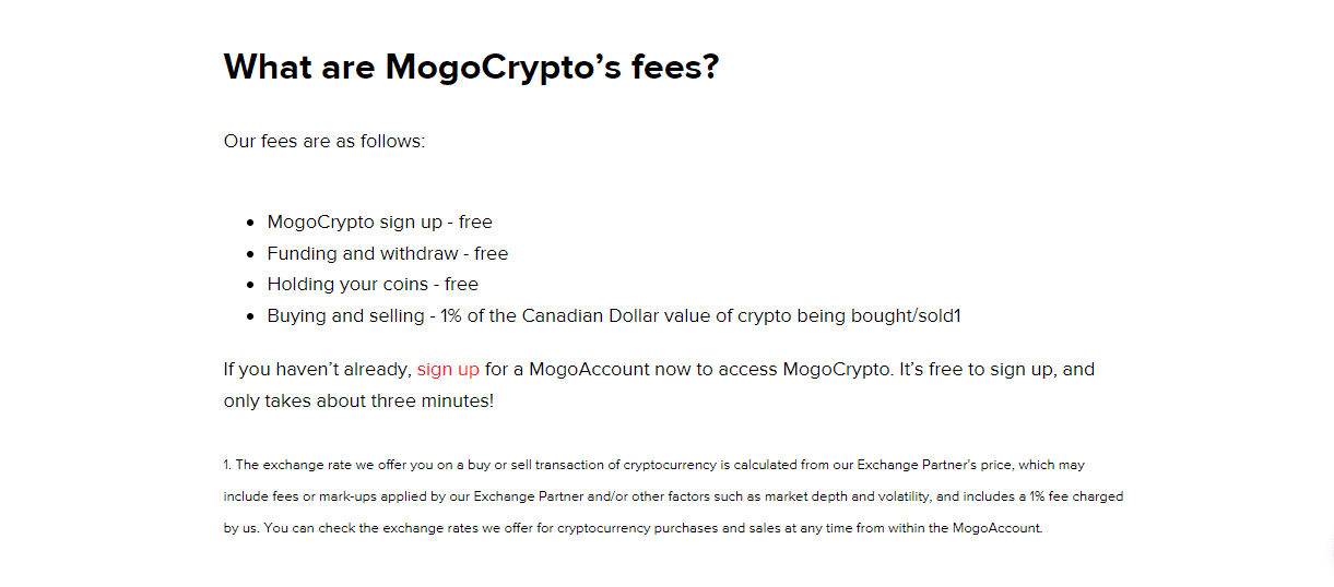 mogocrypto fees