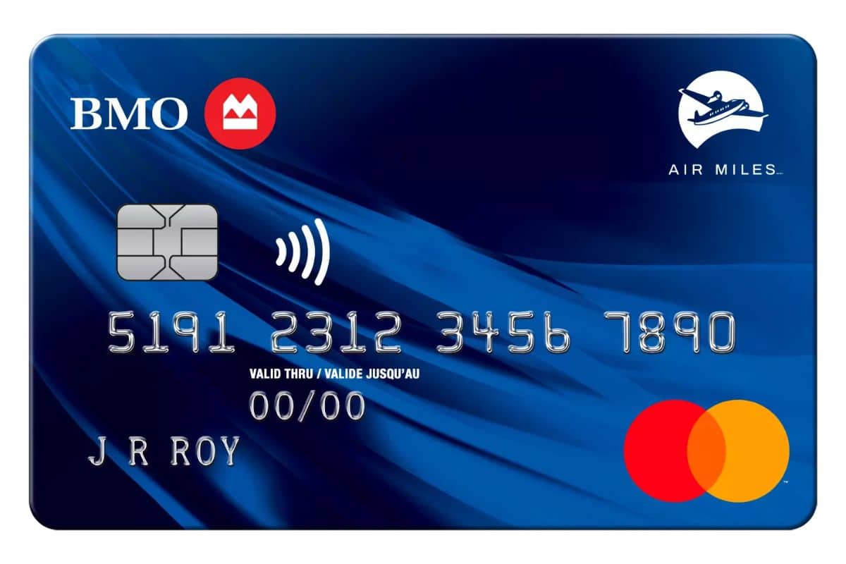 BMO Air Miles Mastercard for Students, credit card for bad credit